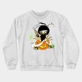 Grumpy Chicken Halloween Crewneck Sweatshirt